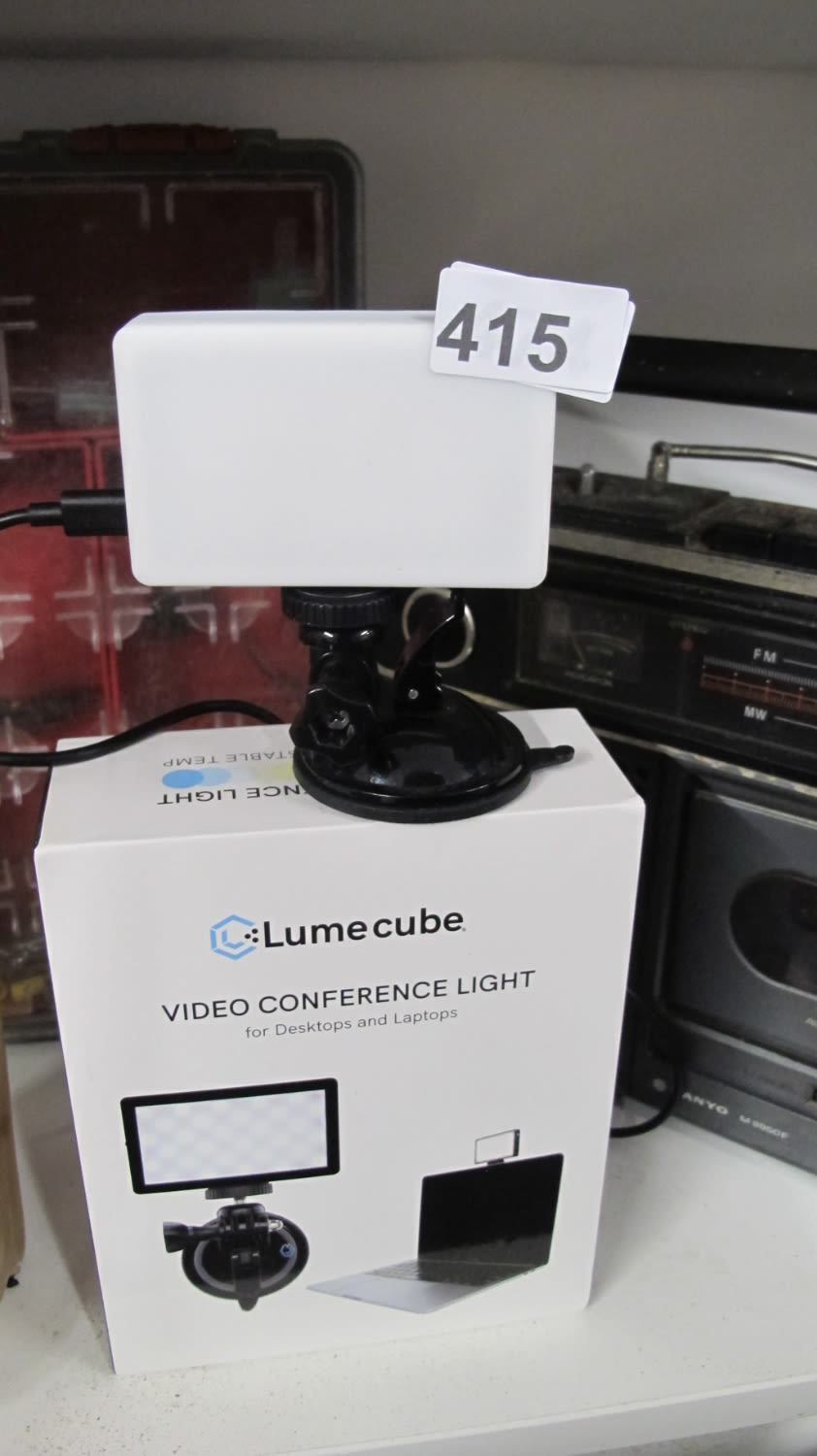 Lot 415: Lumecube video conference light
