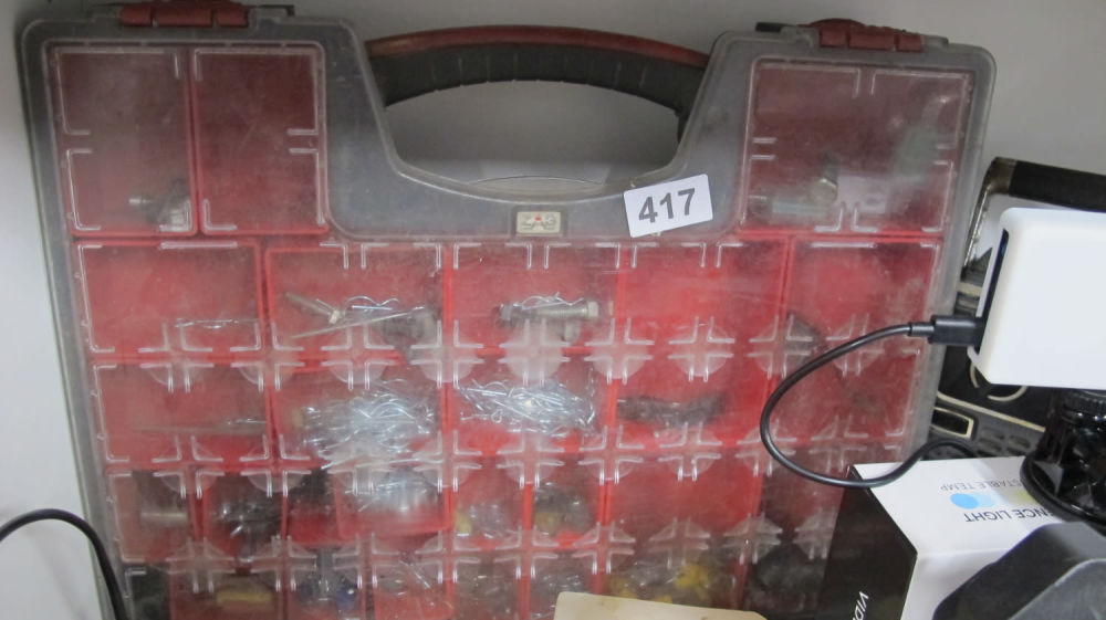 Lot 417: Workshop storage and contents