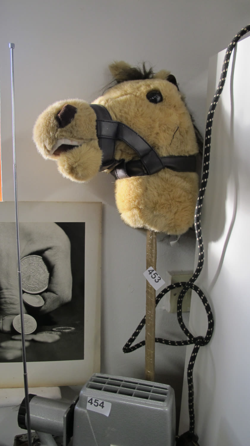 Lot 453: A hobby horse