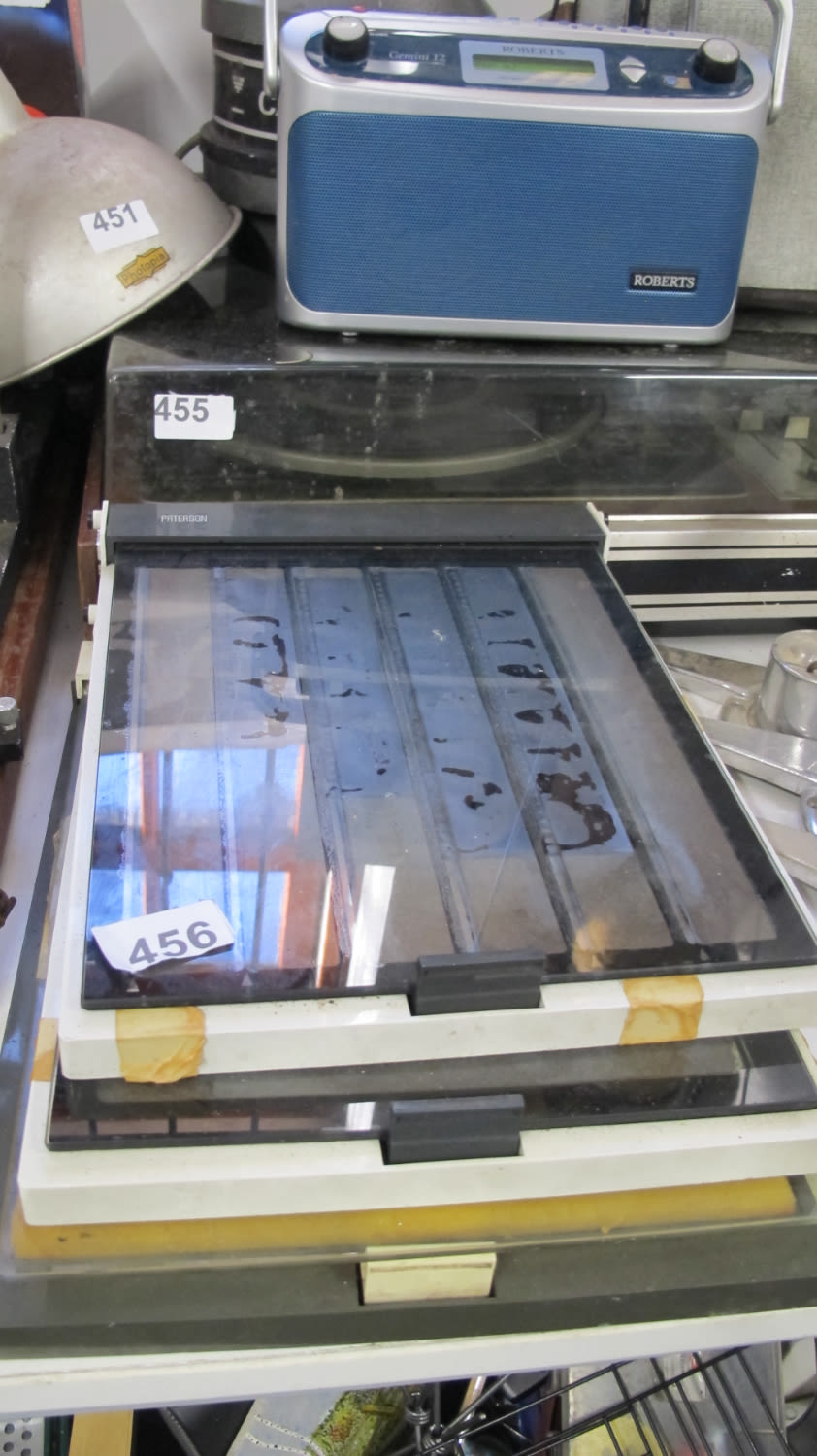 Lot 456: Peterson negative lightbox