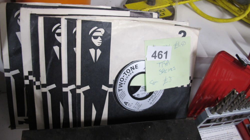 Lot 461: A number of vinyl 45's on the Two-Tone...