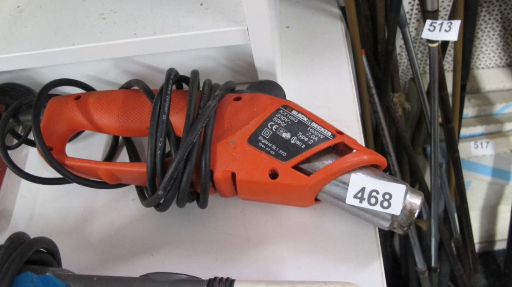 Lot 468: Heat gun