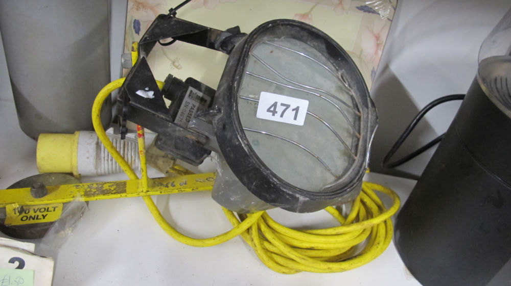 Lot 471: 110v inspection light