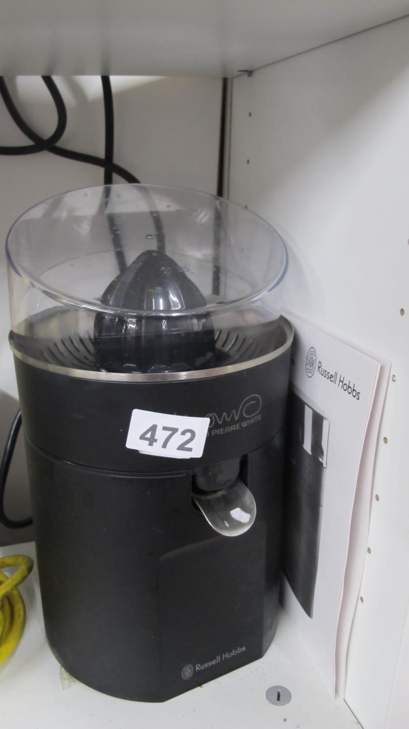 Lot 472: Marco Pierre White juicer