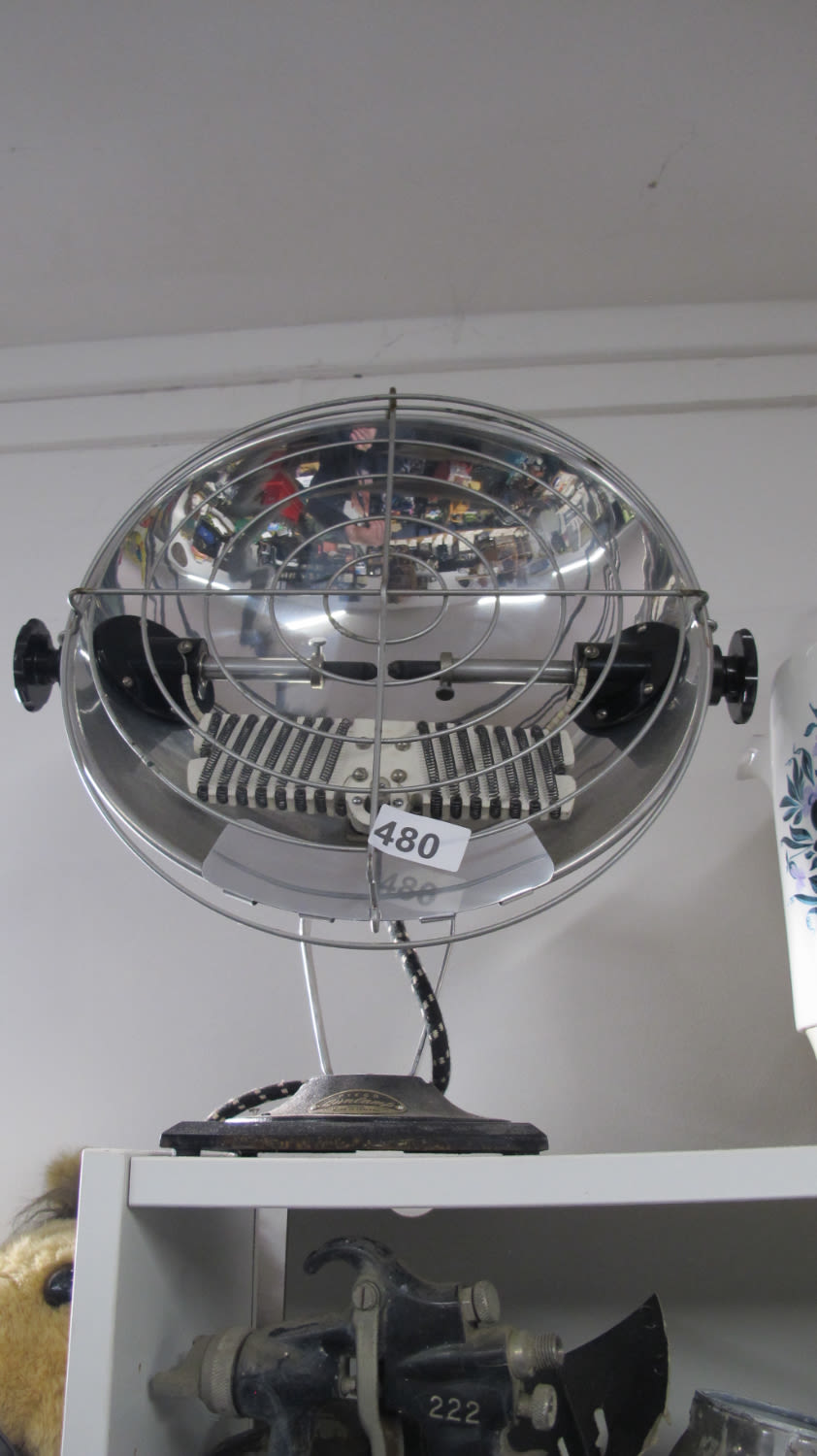 Lot 480: Vintage electric heater