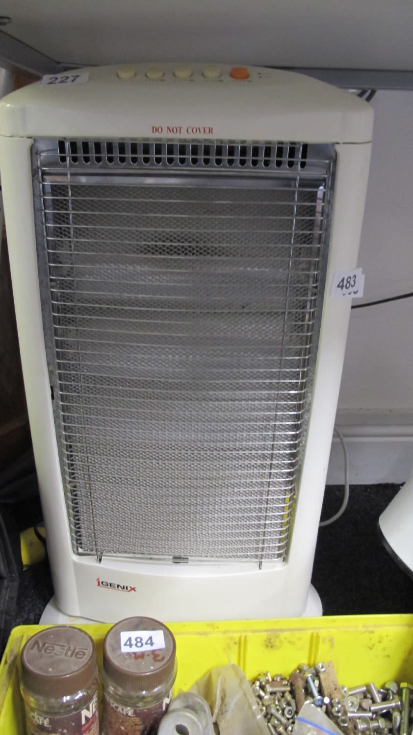 Lot 483: Electric heater