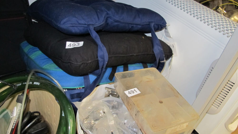 Lot 493: Seat cushions