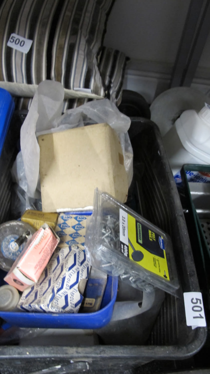 Lot 501: Box of misc.