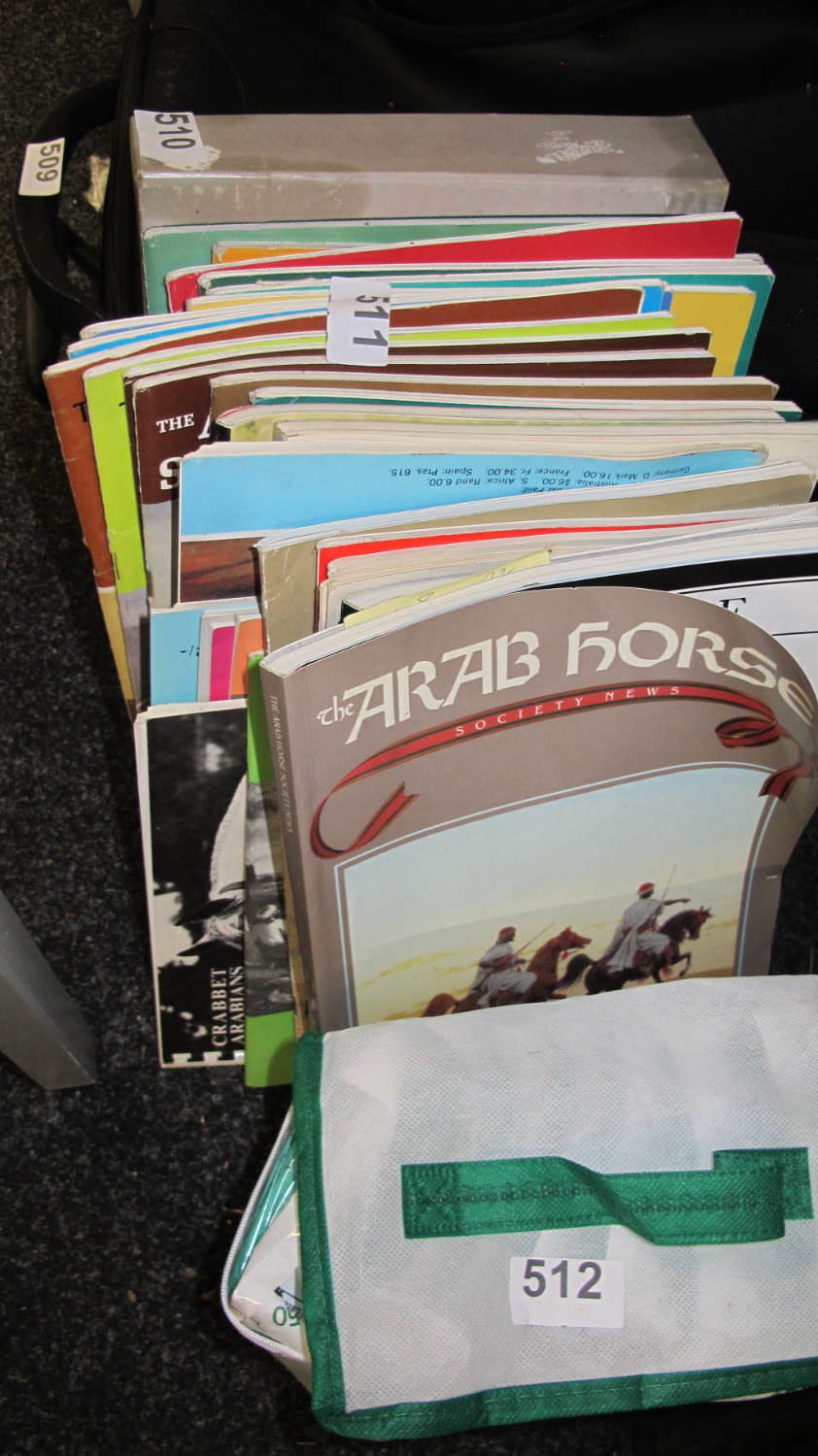 Lot 511: A quantity of ephemera etc related to Arab...