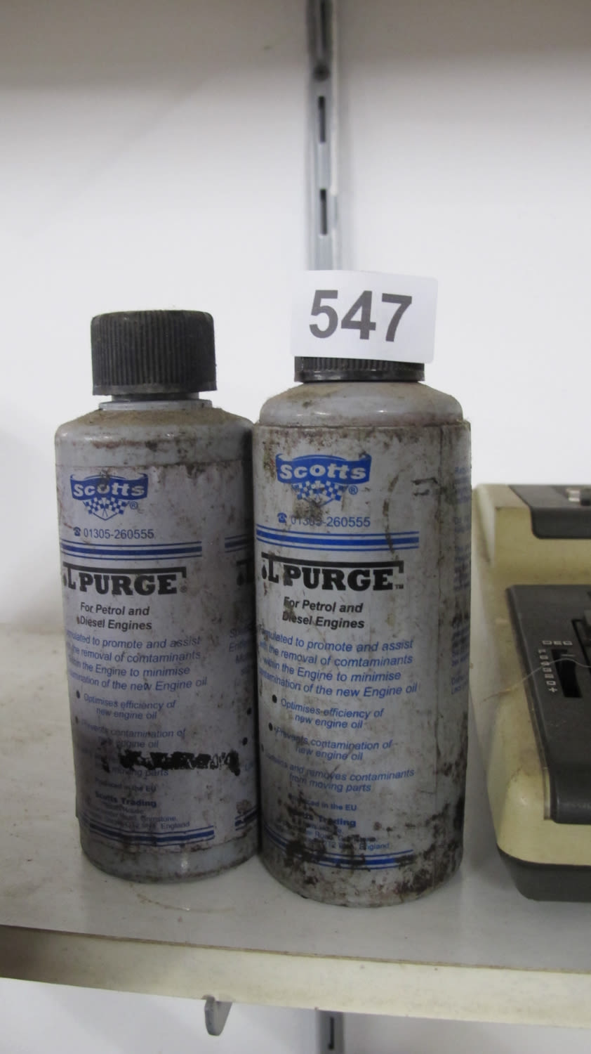 Lot 547: 2 bottles of fuel additive