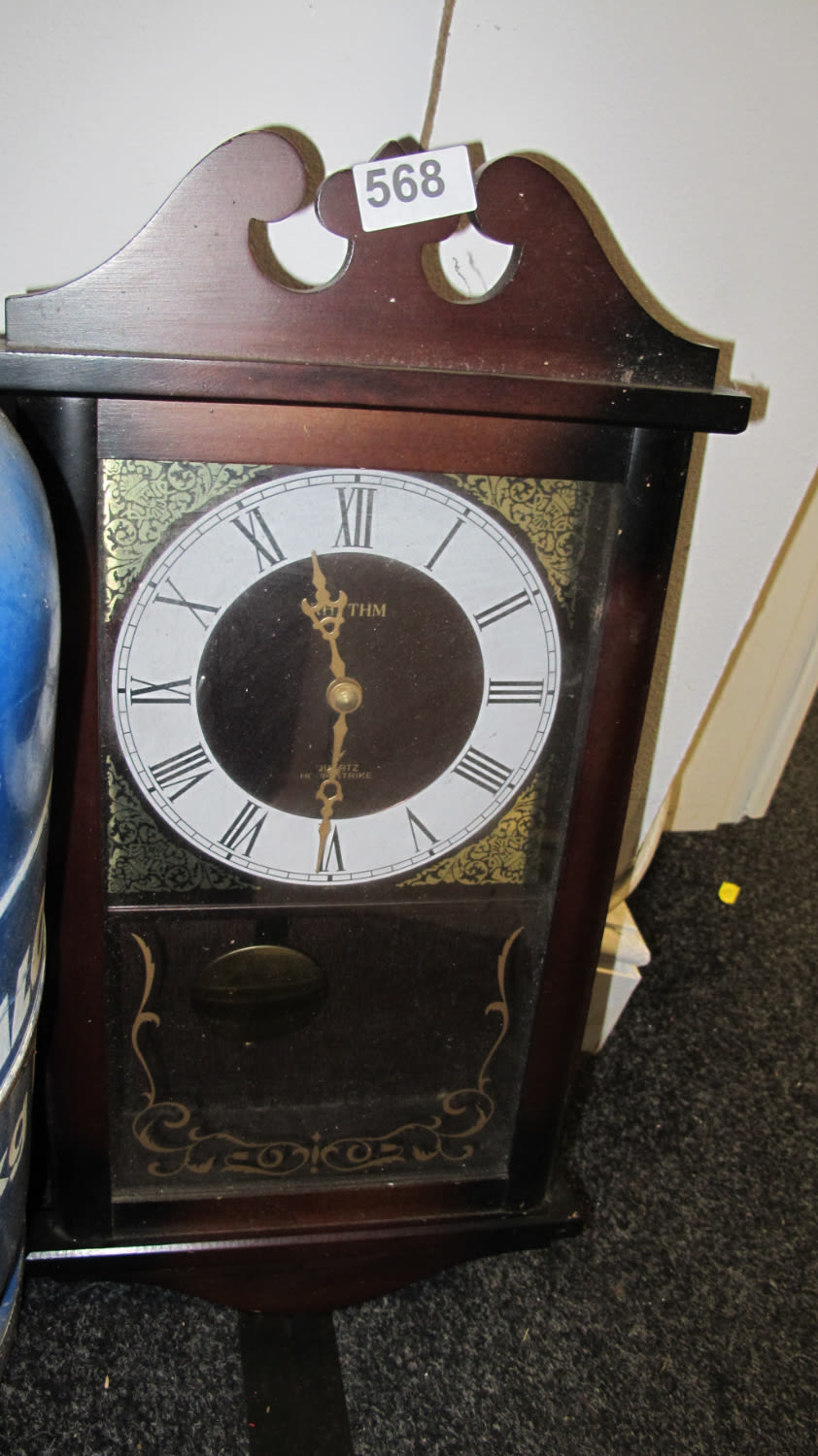 Lot 568: Wall clock