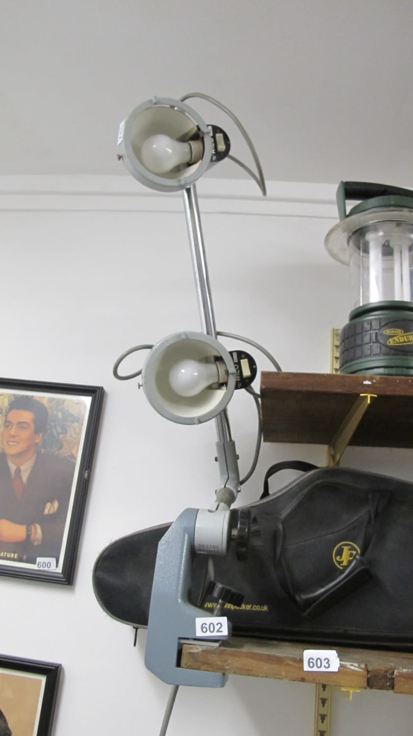 Lot 602: designer desk lamp