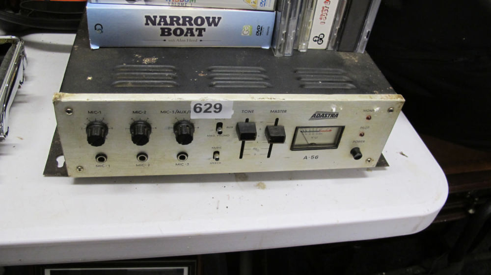 Lot 629: Adastra A-56 amp