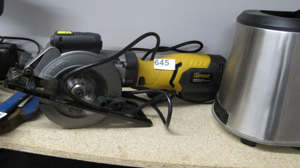 Lot 645: circular saw