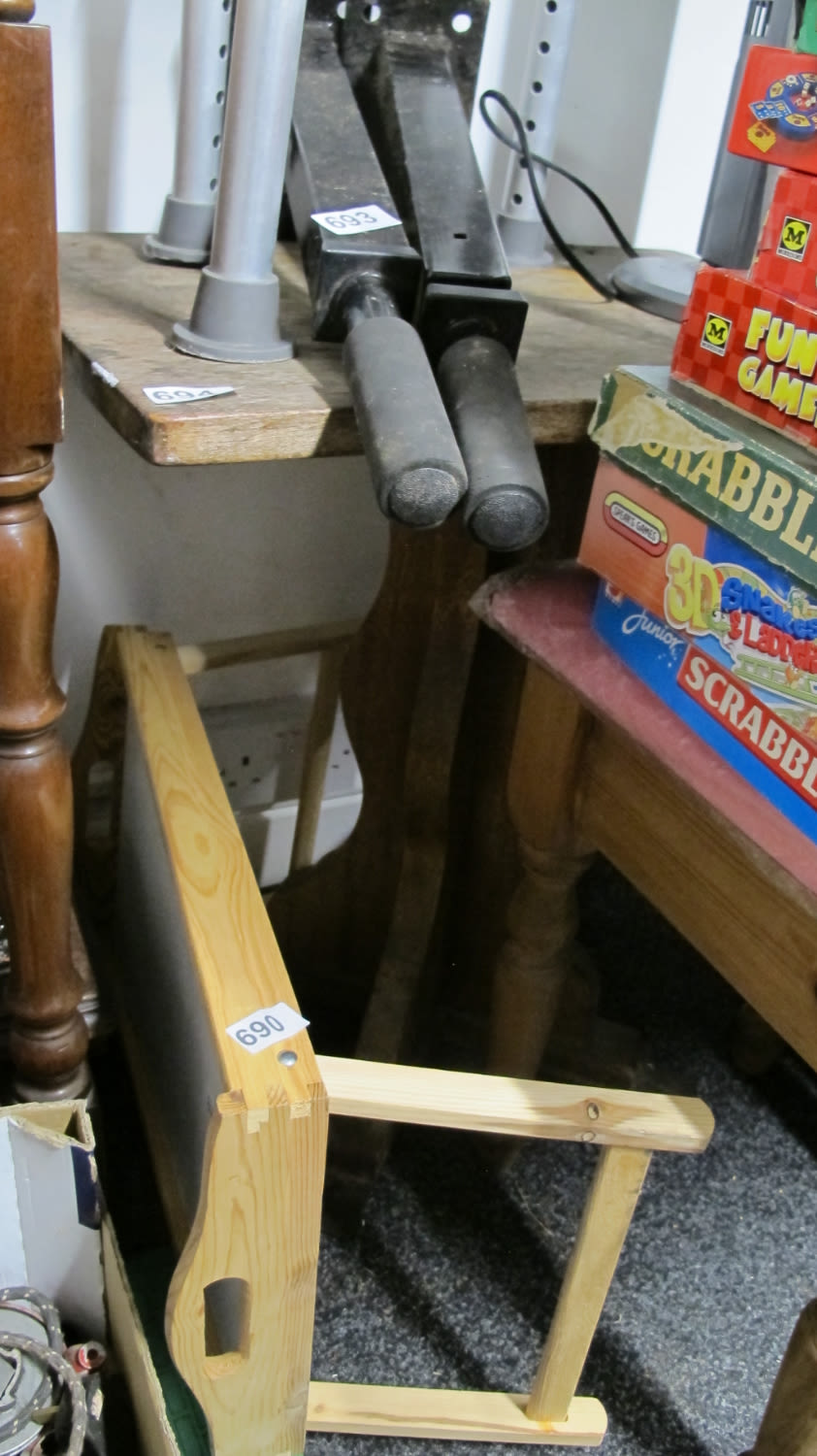 Lot 694: Small side table