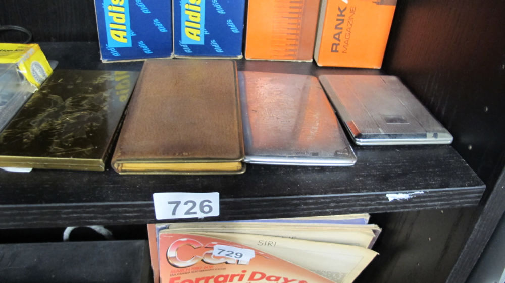 Lot 726: Cigarette cases