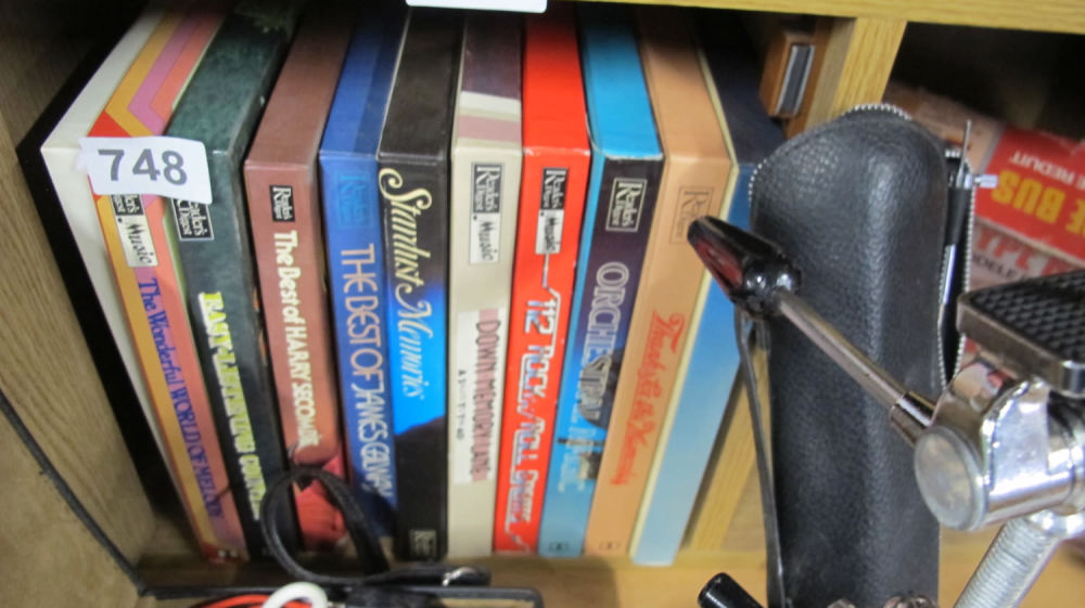 Lot 748: Music cassettes box sets