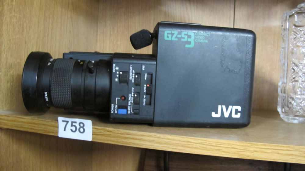 Lot 758: JVC video camera