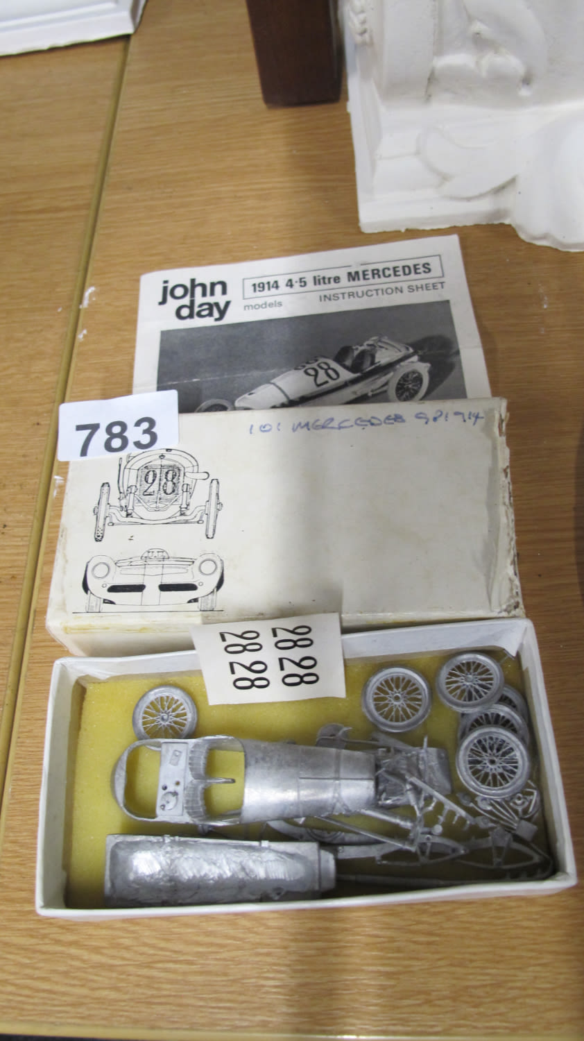 Lot 783: John Dat cast metal Mercedes model
