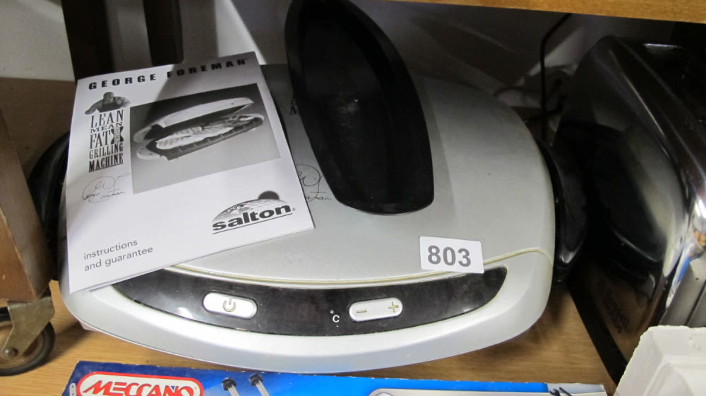 Lot 803: George Foreman grill