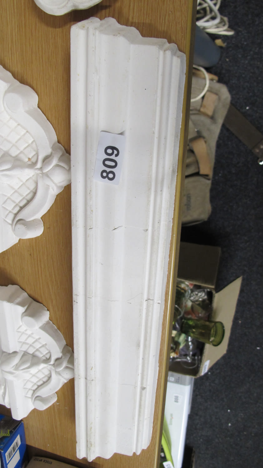 Lot 809: Plaster moulding