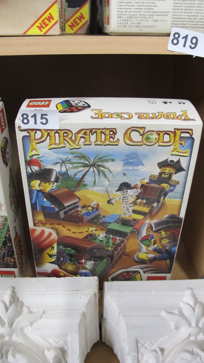 Lot 815: Lego Pirate Code