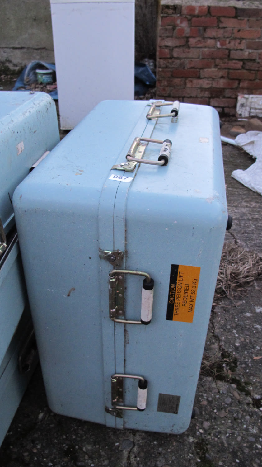 Lot 967: Watertight storage box, ex-Royal Navy