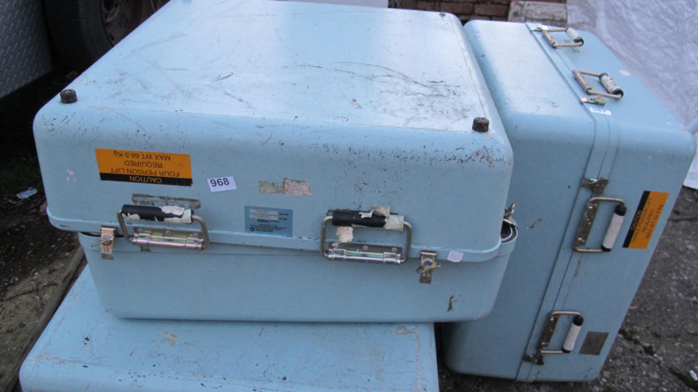 Lot 968: Watertight storage box, ex-Royal Navy