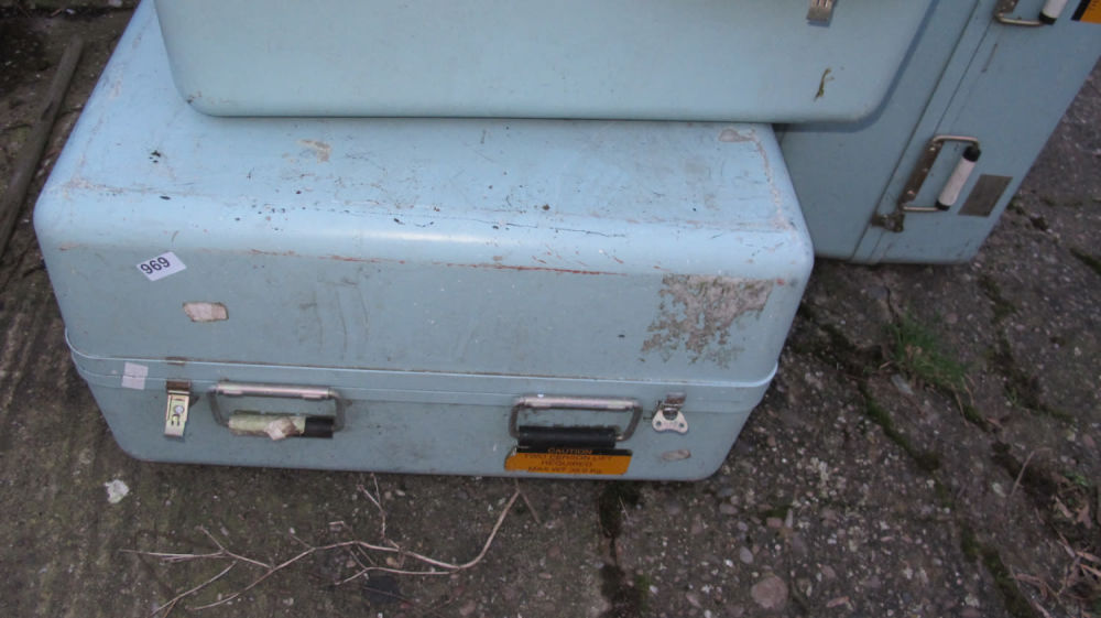 Lot 969: Watertight storage box, ex-Royal Navy
