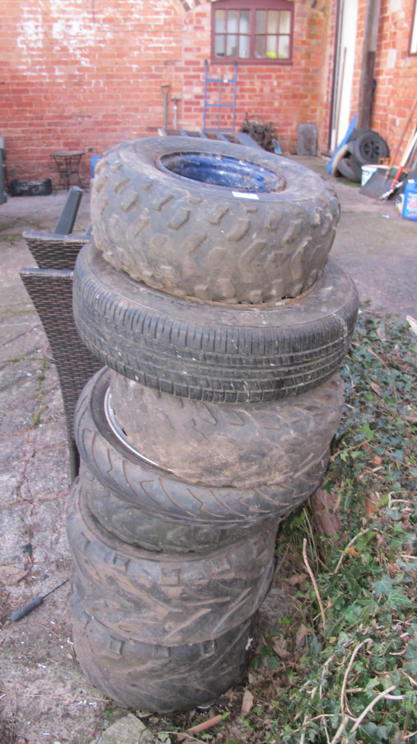 Lot 974: A stack'o'wheels