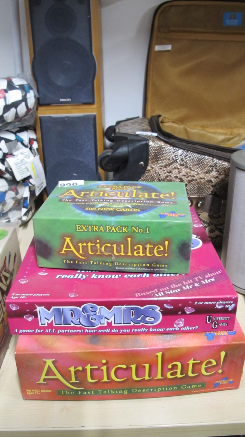 Lot 990: Board games
