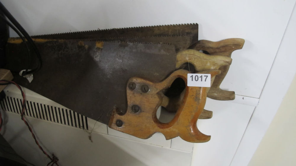 Lot 1017: Saws