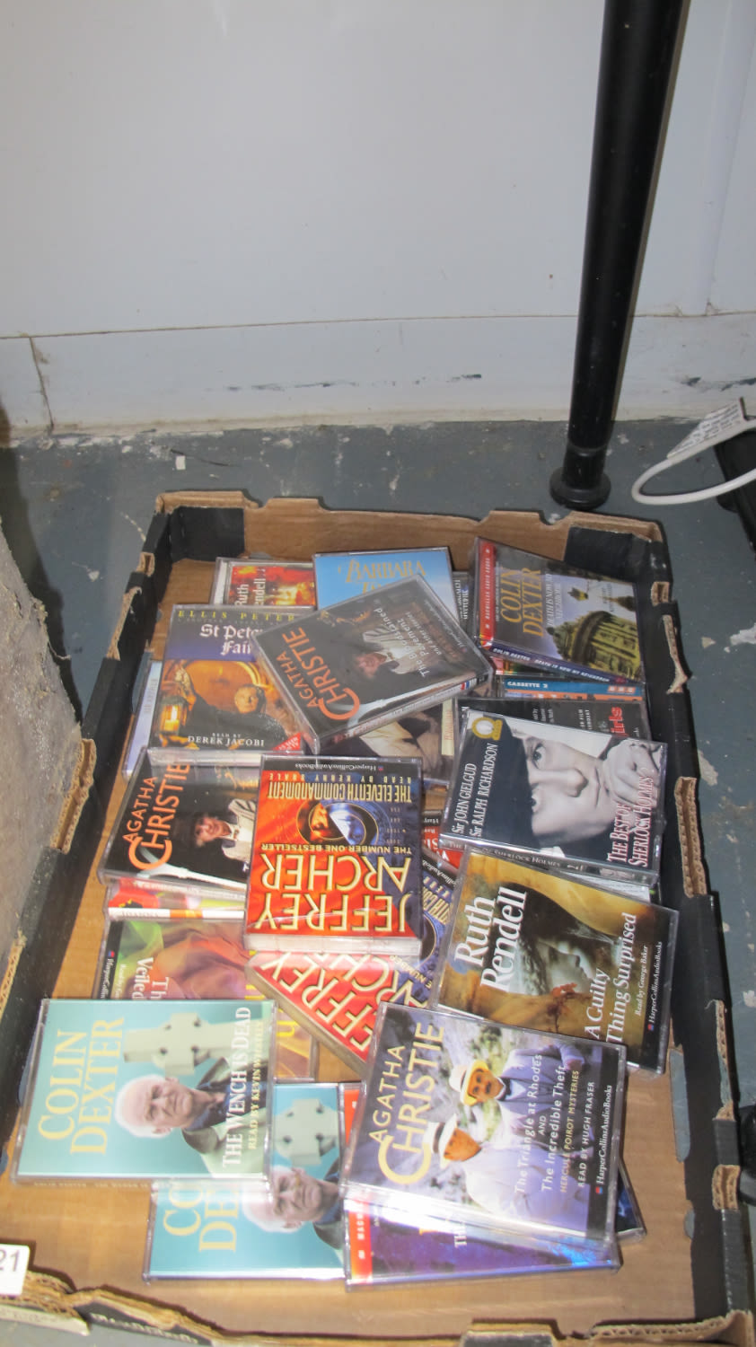 Lot 1021: Audio books
