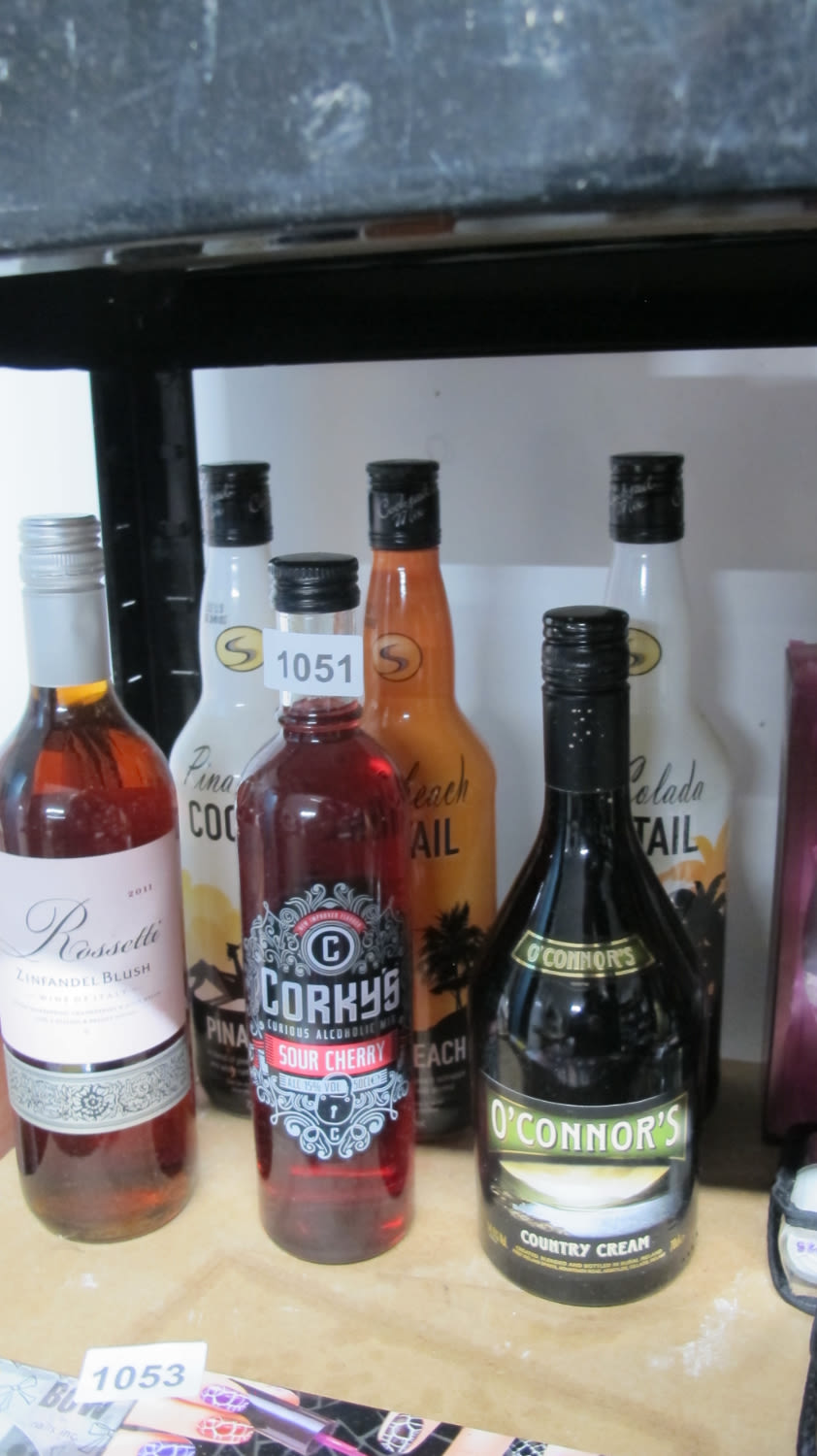 Lot 1051: Quantity of alcohol