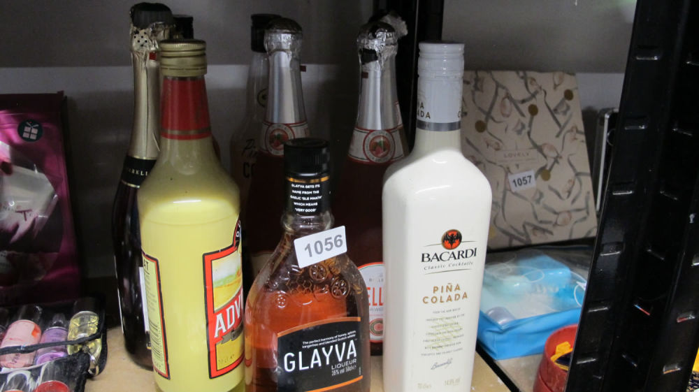 Lot 1056: Quantity of alcohol
