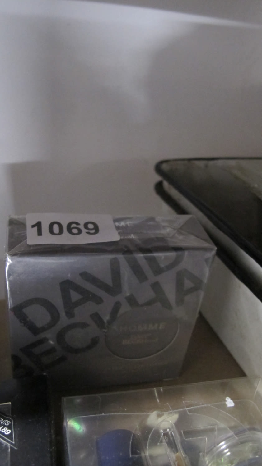Lot 1069: David Beckham gift set