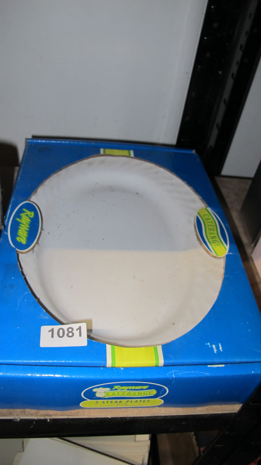 Lot 1081: Rayware steak plate