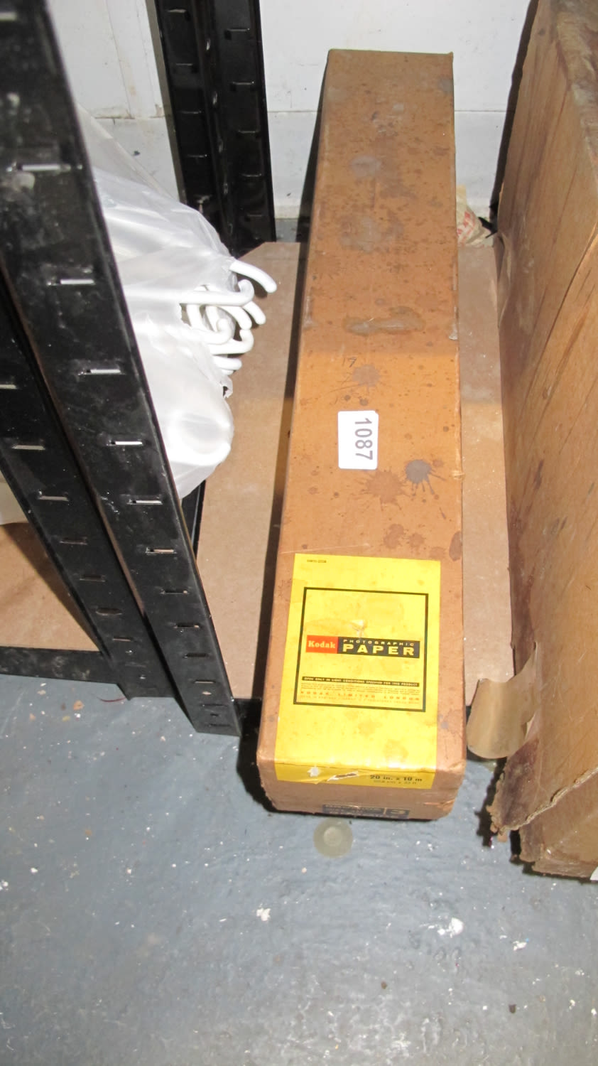 Lot 1087: Kodak photographic paper