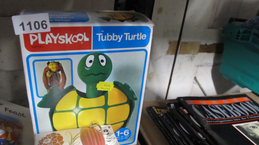 Lot 1106: Playskool Tubby Turtle