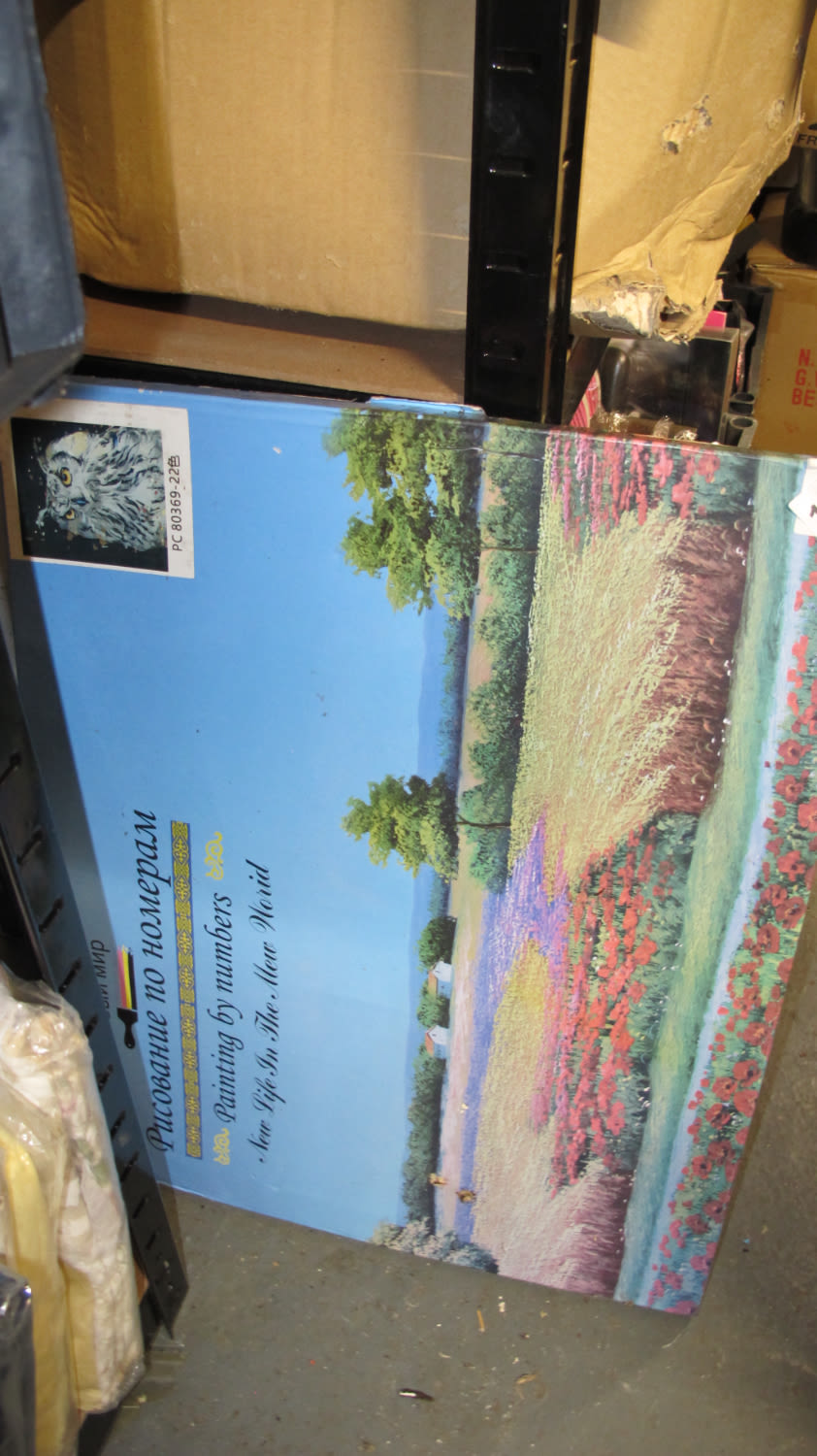 Lot 1113: Paint by numbers