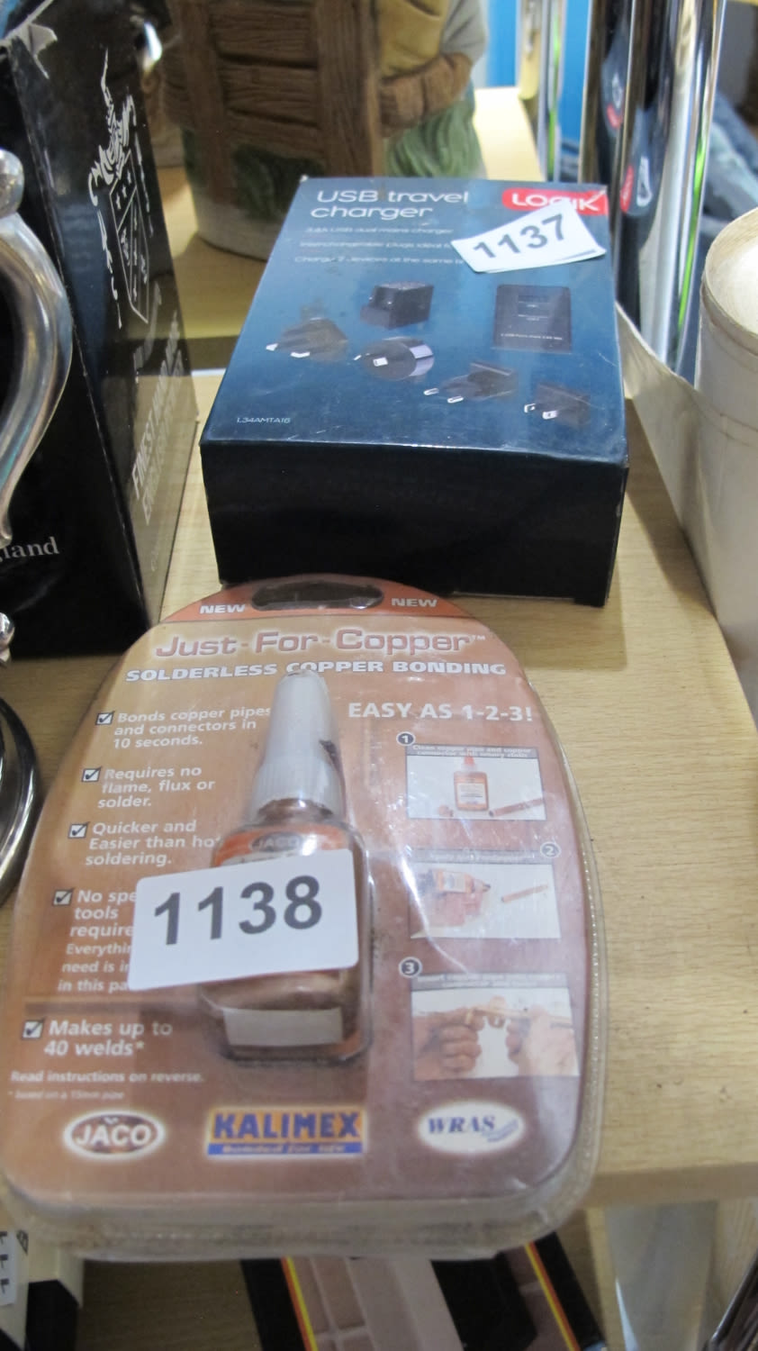 Lot 1138: Solderless copper bonder