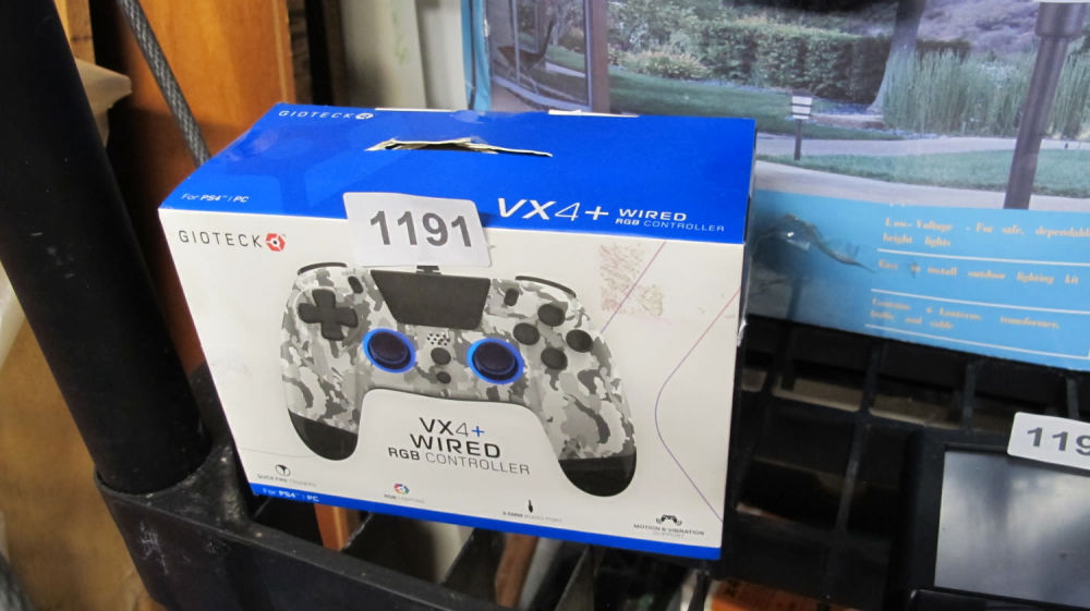 Lot 1191: Game controller