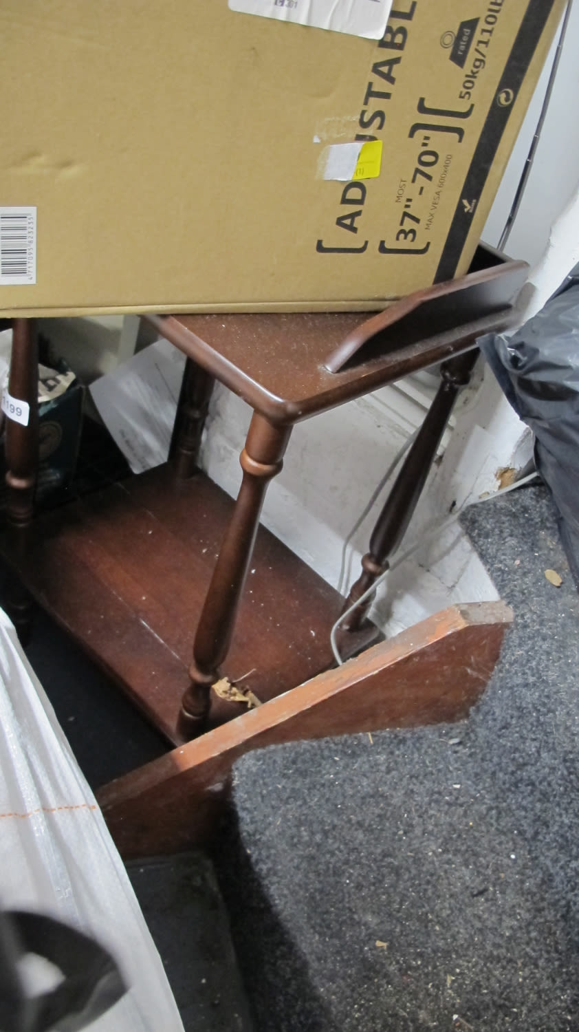 Lot 1199: telephone table