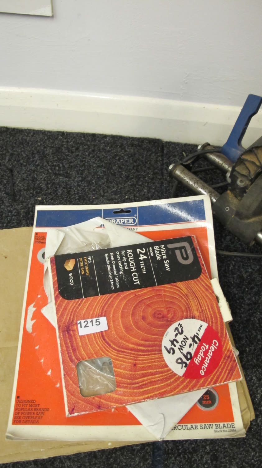 Lot 1215: Circular saw blade