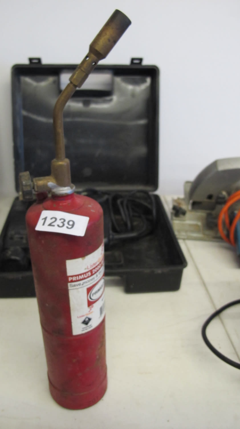 Lot 1239: Blow torch