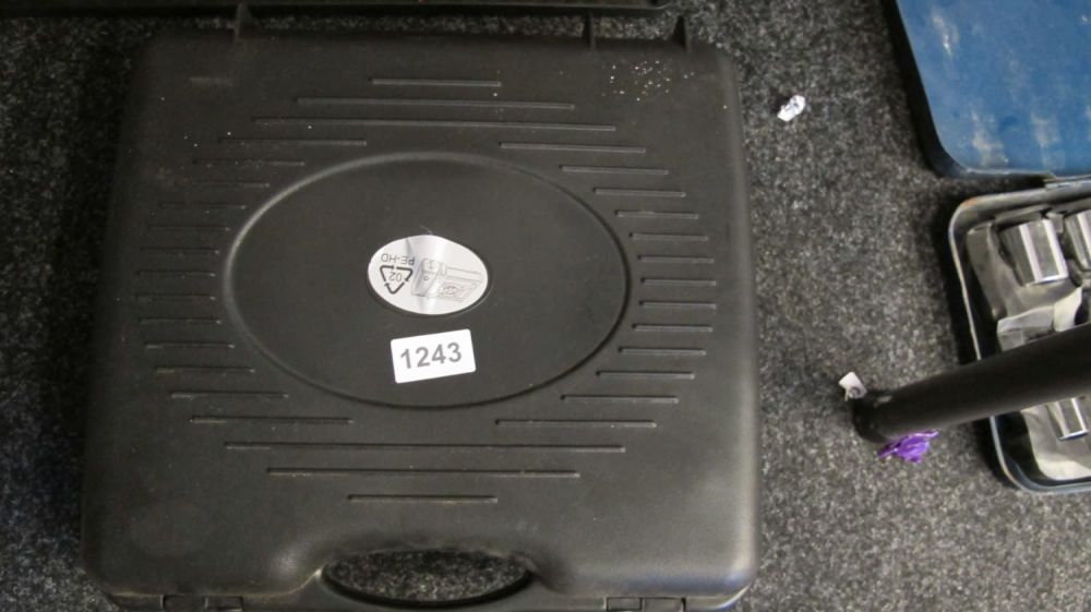 Lot 1243: Tool case