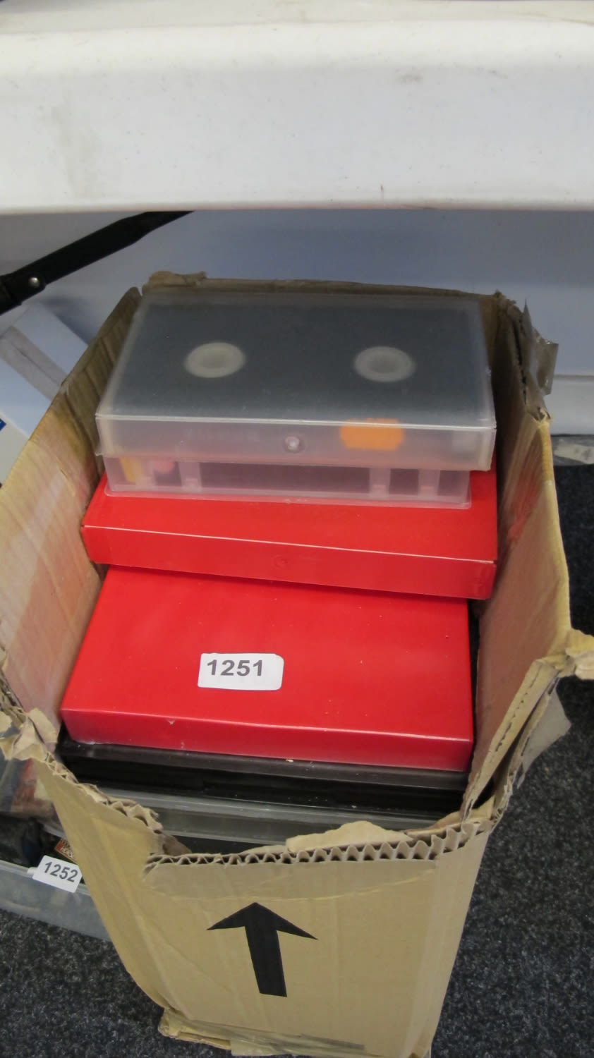 Lot 1251: VHS tapes
