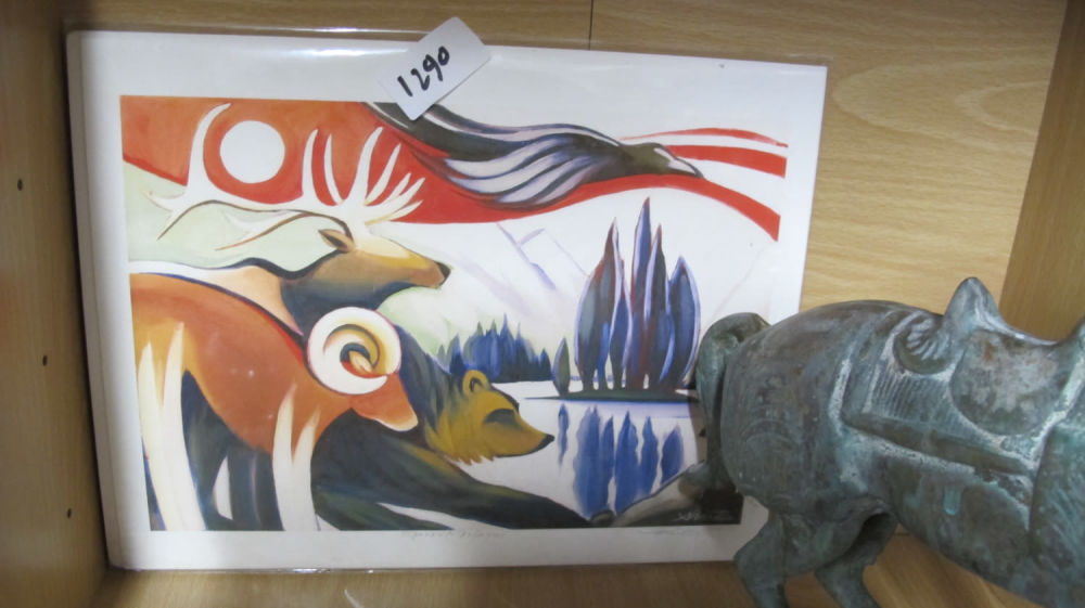 Lot 1290: Unusual picture