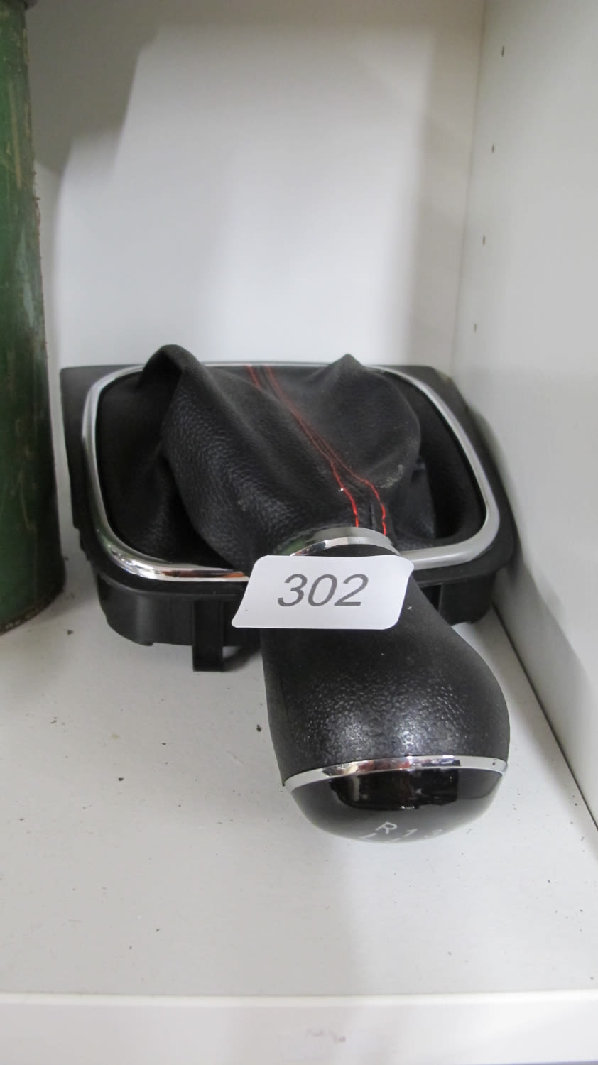 Lot 302: Random gear stick. Phill went shopping in Liverpool....