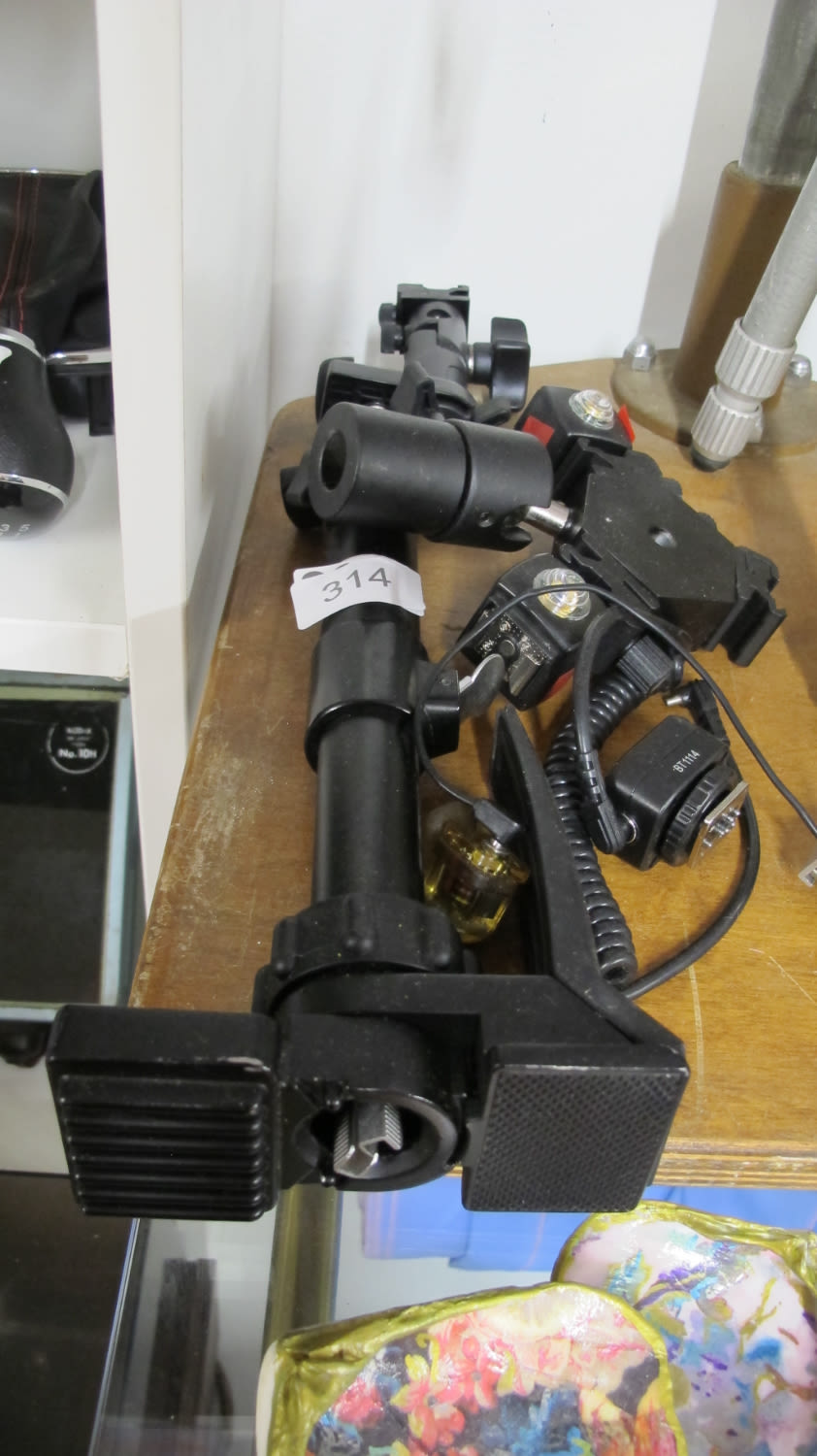 Lot 314: Specialist JVC camera/flash multi mount